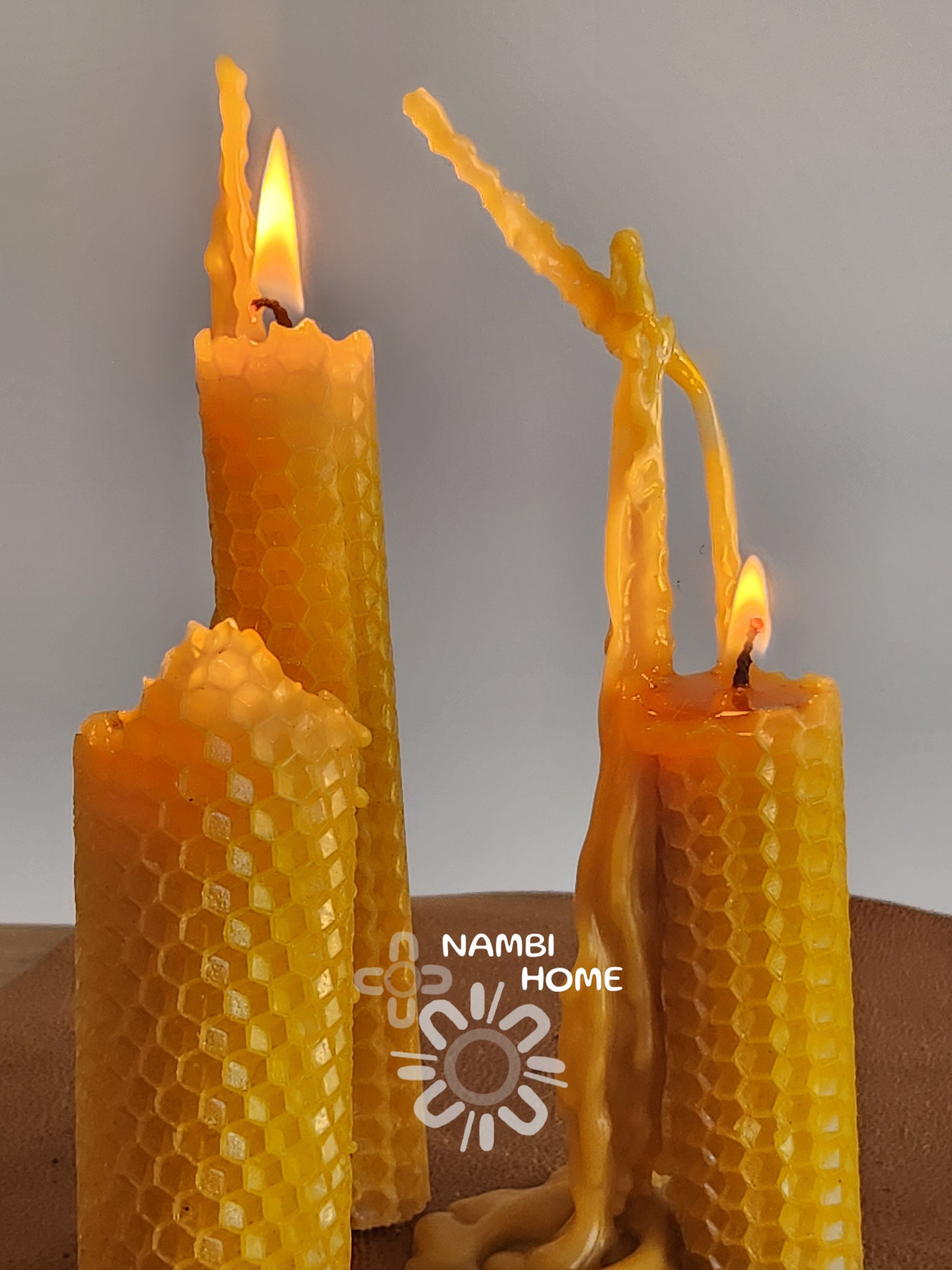 Hand Rolled Beeswax Candle