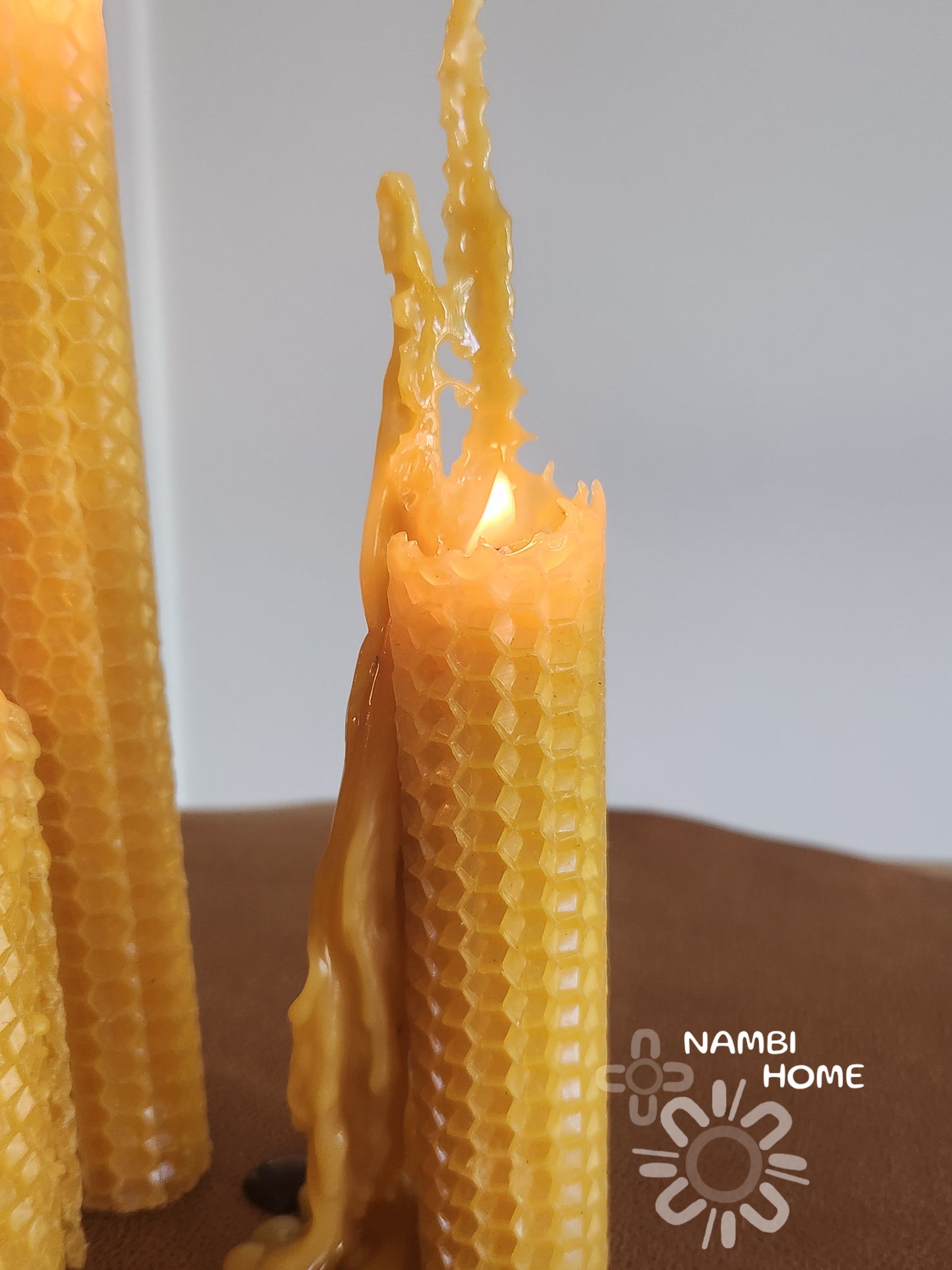 Hand Rolled Beeswax Candle