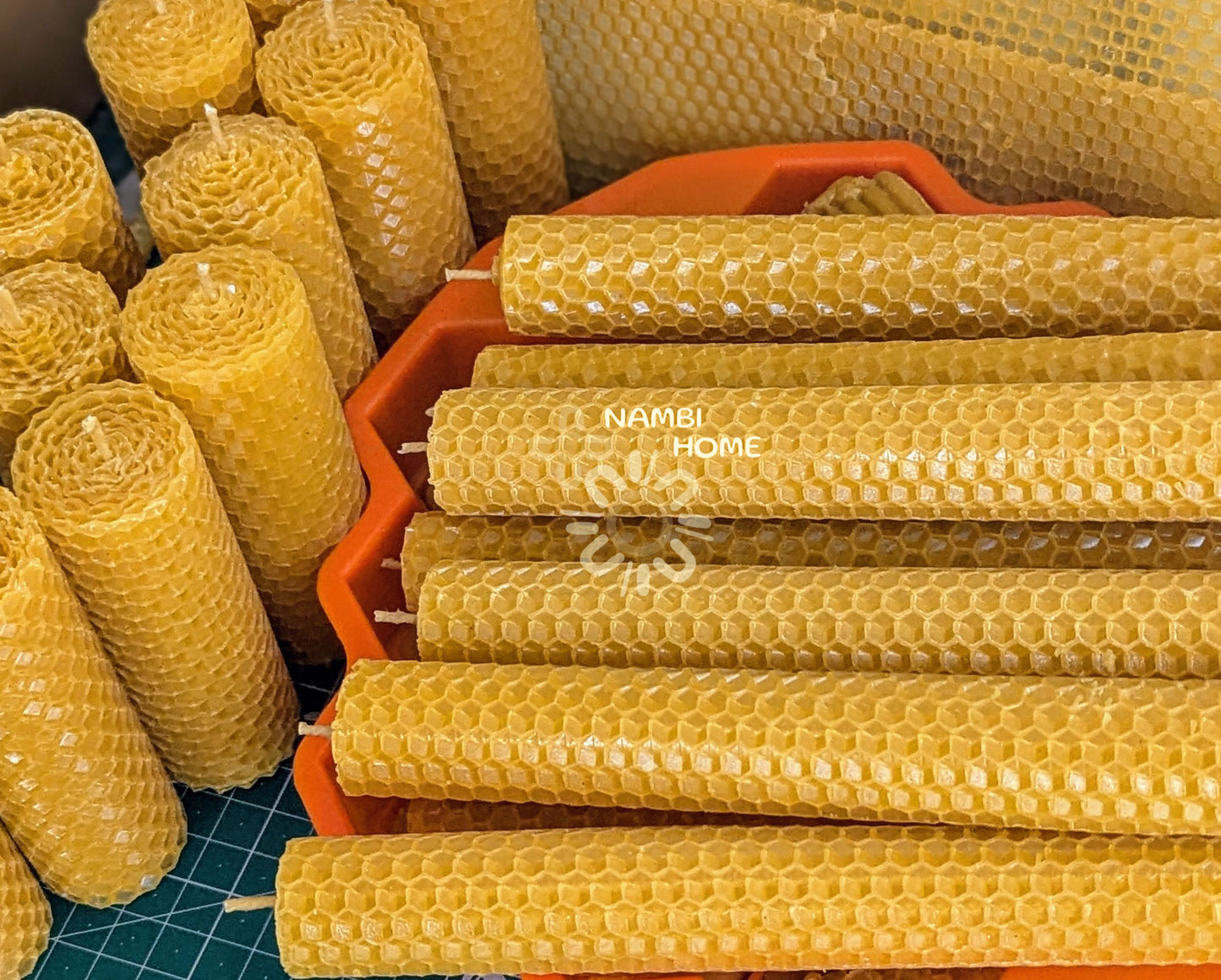 Hand Rolled Beeswax Candle