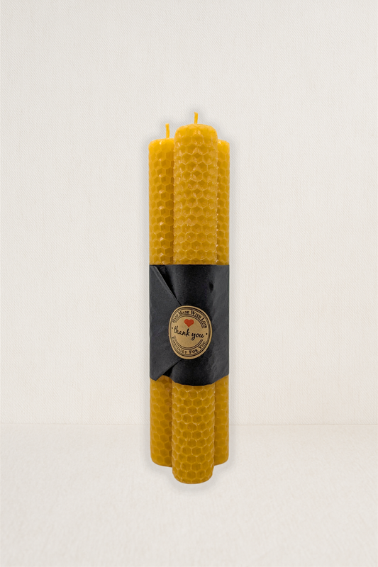 Hand Rolled Beeswax Candle